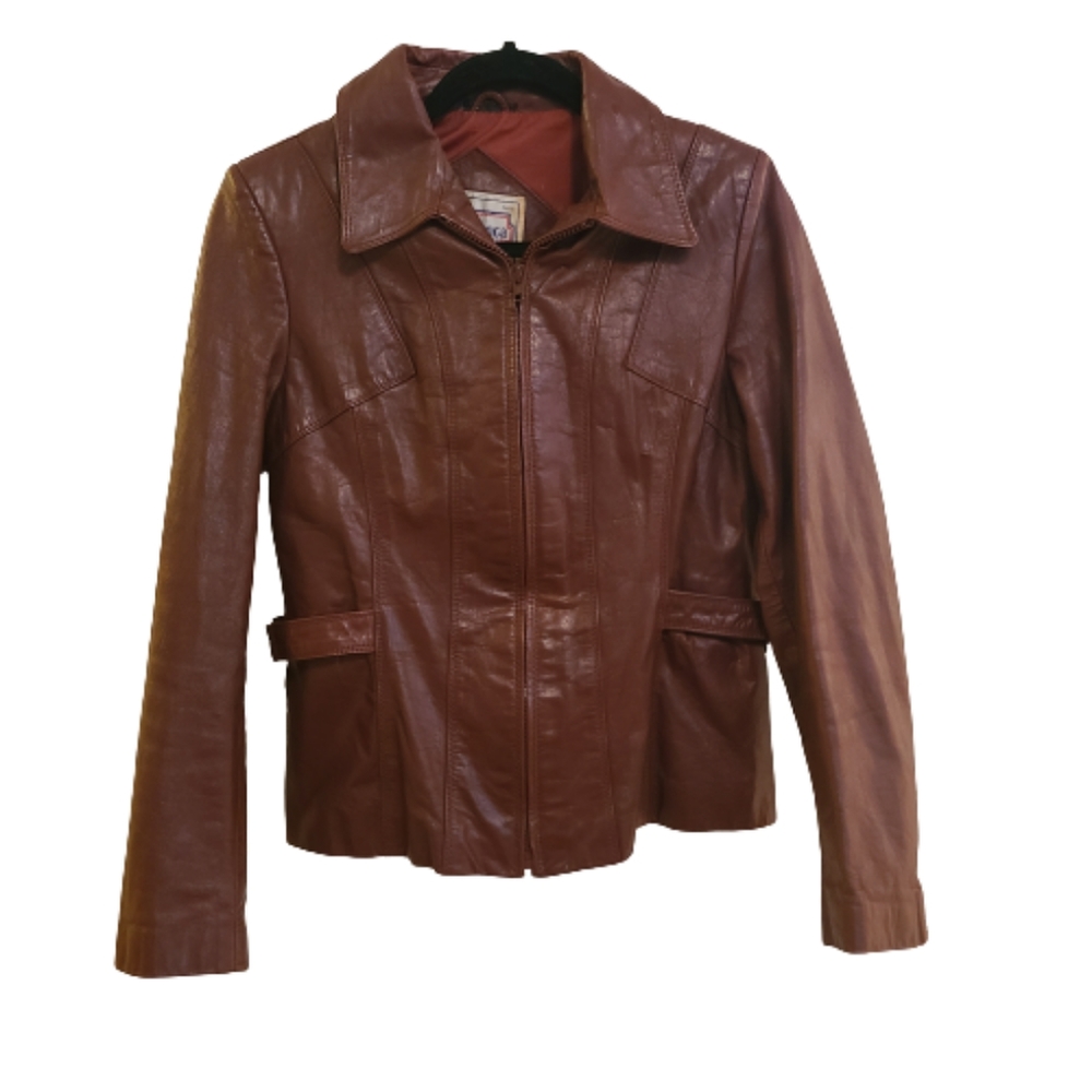 Casablanca Stylish Womans Leather Jacket